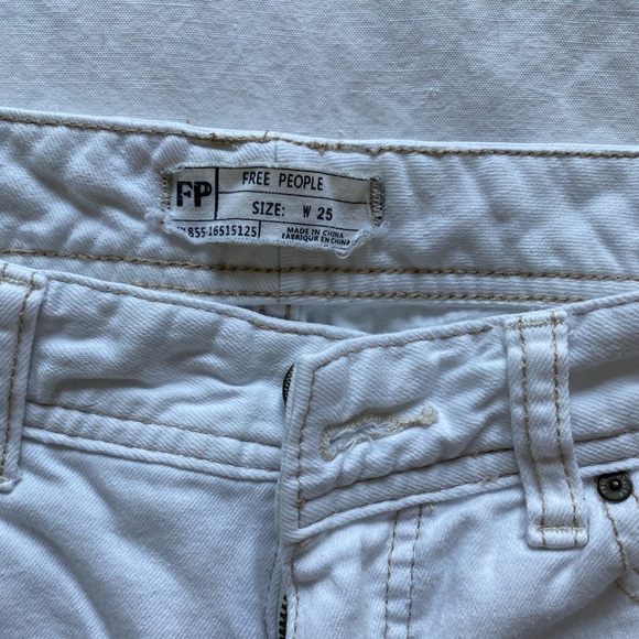 Free people white jeans - Picture 2 of 3